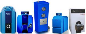 Assortment of diesel boilers