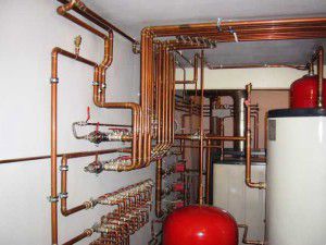 Complex heat supply scheme