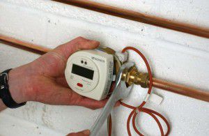 Heat meter installation