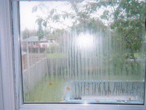 ventanas que lloran: un signo de ventilación inactiva