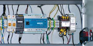 control cabinet with controller