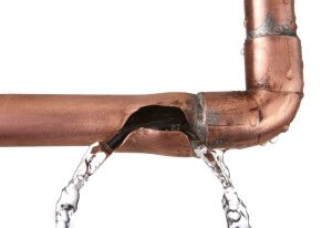Pipe breakthrough in heating