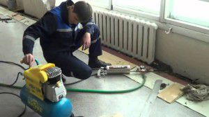 Flushing heating