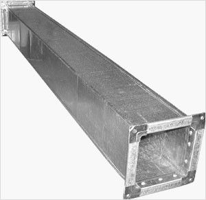 square-seam duct