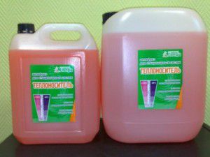 Coolants for the heating system