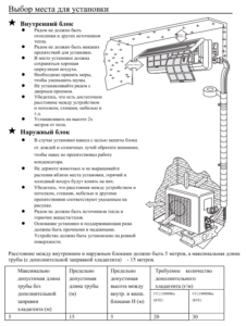 Choosing an installation location