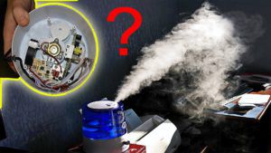 Internal humidifier arrangement