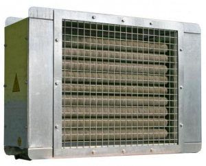 One of the options for an electric air heater