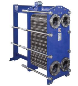 Ang pagpupulong ng heat exchanger ng plato