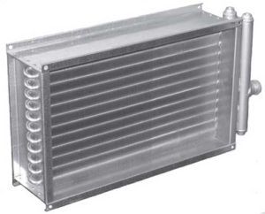 Water heater for fresh air