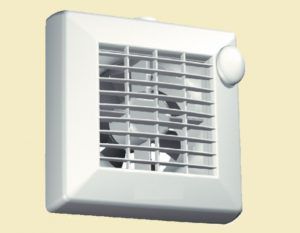 The fan is hidden behind bars