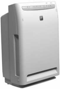 Photocatalytic dust cleaning device